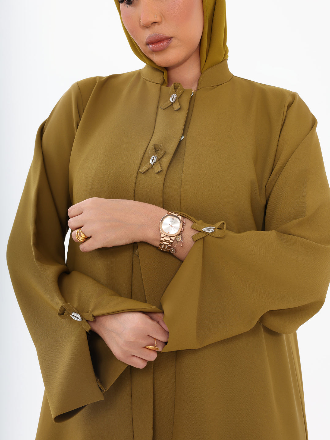 The Olive Laurel Abaya