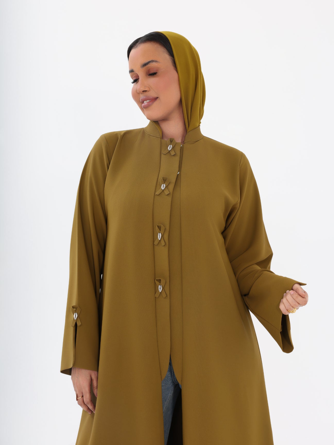 The Olive Laurel Abaya