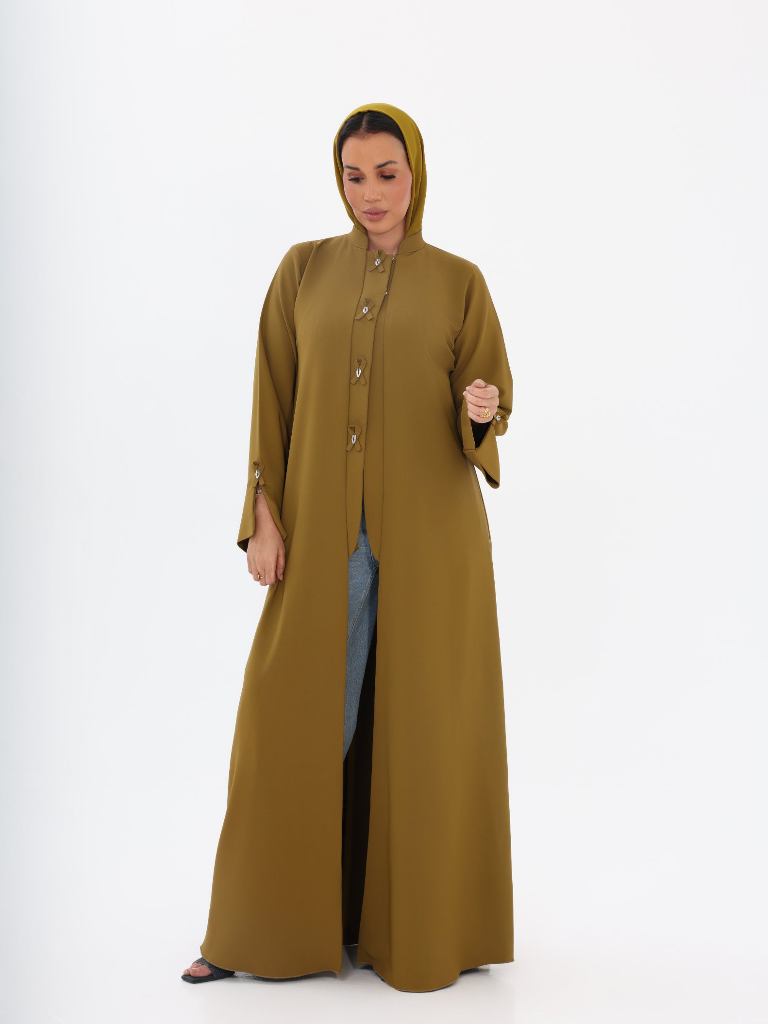 The Olive Laurel Abaya