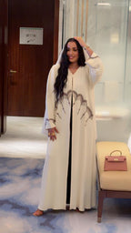 Alabaster Archway Abaya - Ramsam Boutique