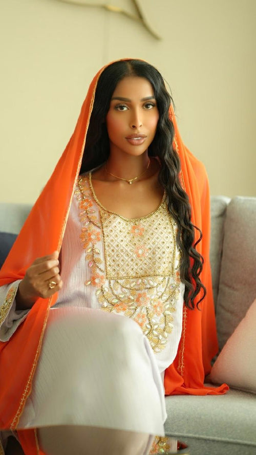 Amber Dusk Caftan Set - Ramsam Boutique