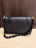 Elegant Black Shoulder Bag - Ramsam Boutique