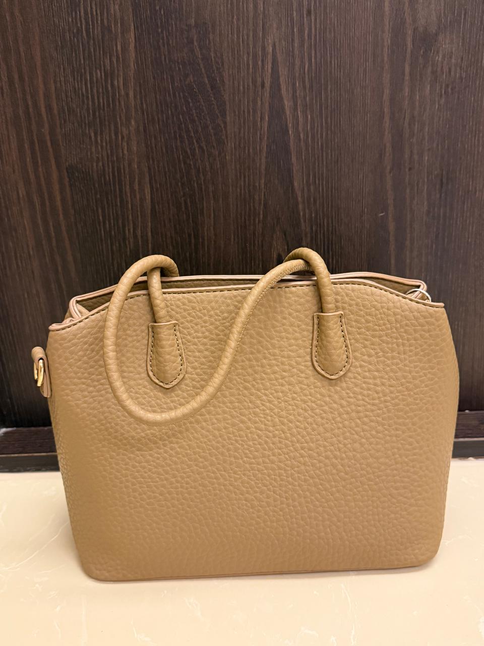 Elegant Camel Brown Handbag - Ramsam Boutique