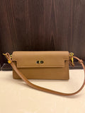Elegant Caramel Brown Luxury Shoulder Bag - Ramsam Boutique