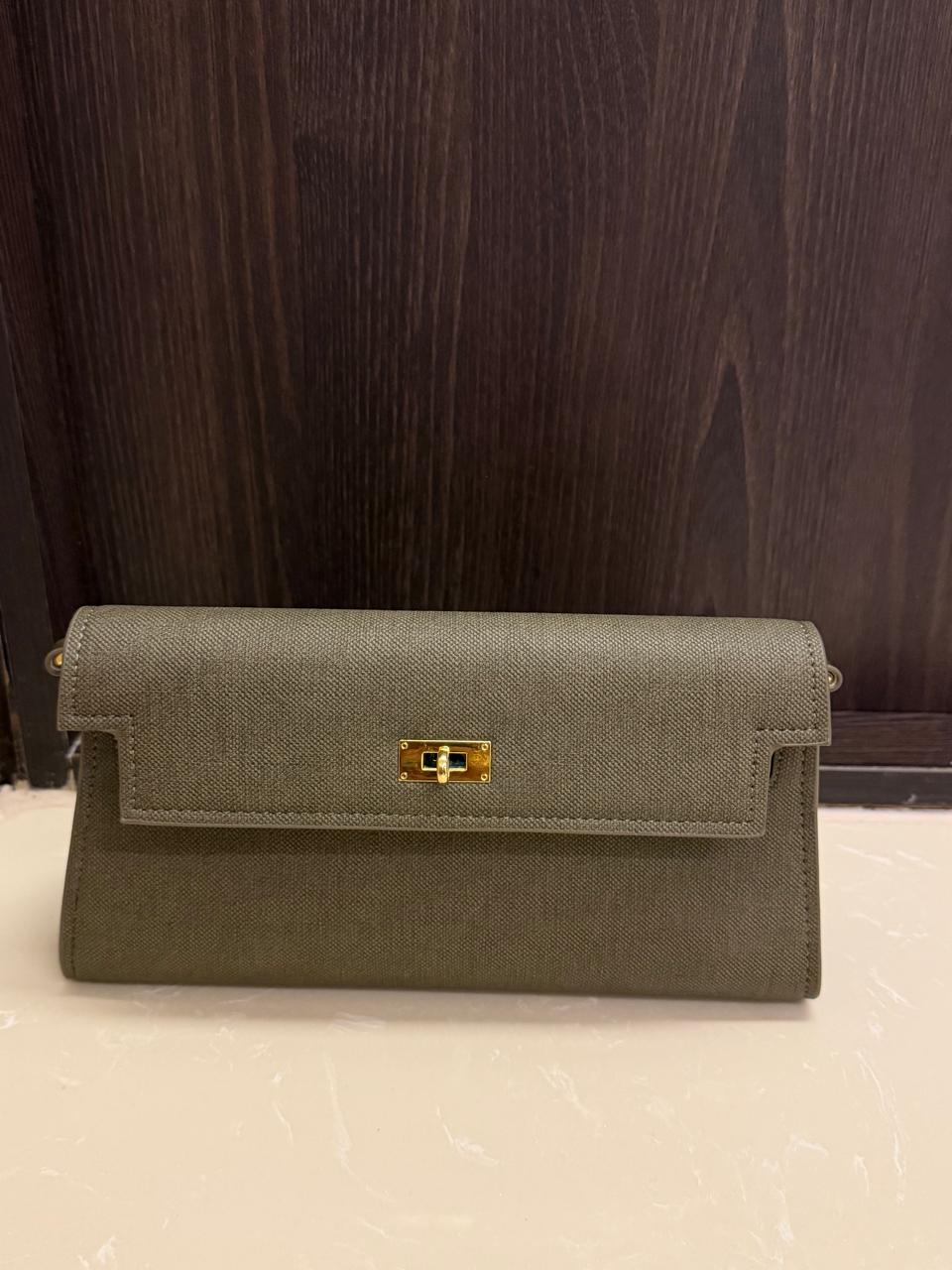 Elegant Olive Green Luxury Handbag - Ramsam Boutique