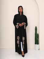 The Clover Leopard - Bloom Abaya - Ramsam Boutique