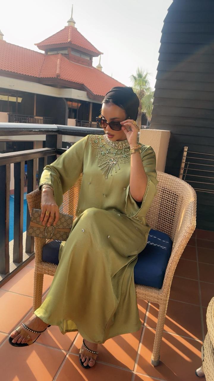 The Olive Zenith Dress - Ramsam Boutique