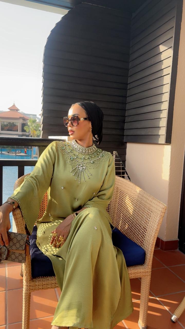 The Olive Zenith Dress - Ramsam Boutique