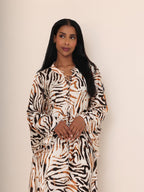 The Sahara Tiger Maxi Dress - Ramsam Boutique